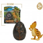 Gigantosaurus Αυγό Δεινοσαύρου με Μίνι Φιγούρα 5εκ. και Χλαπάτσα - 7 Σχέδια (GGN01000)