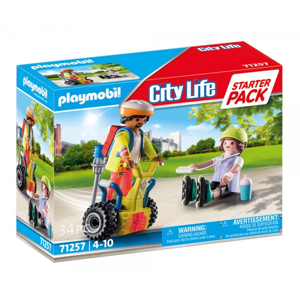 Playmobil  Starter Pack Διάσωση με Self-balance (71257)