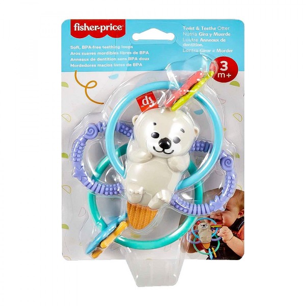 Fisher Price Παιχνίδι Οδοντοφυϊας Βίδρα (HJW12)