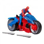 SpiderMan Web Blast Cycle Όχημα και φιγούρα (F6899)