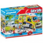 Playmobil Ασθενοφόρο Με Διασώστες (71202)