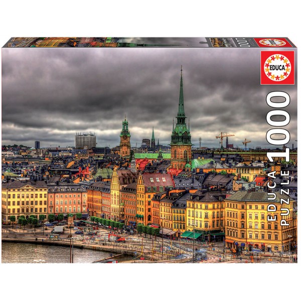  Παζλ 1000 Τεμ. Views Of Stockholm Sweden