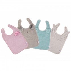 Bo Jungle Βρεφική Σαλιάρα  Οικολογικό Ύφασμα 520100