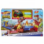 Hot Wheels Monster Trucks Σετ Σούπερ Εκρήξεις & Συγκρούσεις (HFB12)