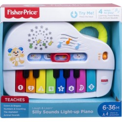 Fisher-Price Εκπαιδευτικό Πιάνο Με Φώτα GFV21