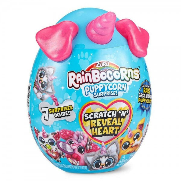 Rainbocorns  Puppycorns Λούτρινο Έκπληξη σε Αυγό  09237