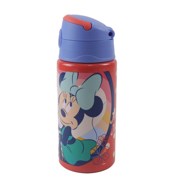 Minnie Παγούρι 500ml Με Καλαμάκι 04248