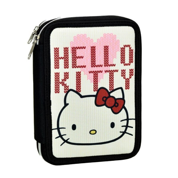 Hello Kitty Croche Κασετίνα Διπλή 73100