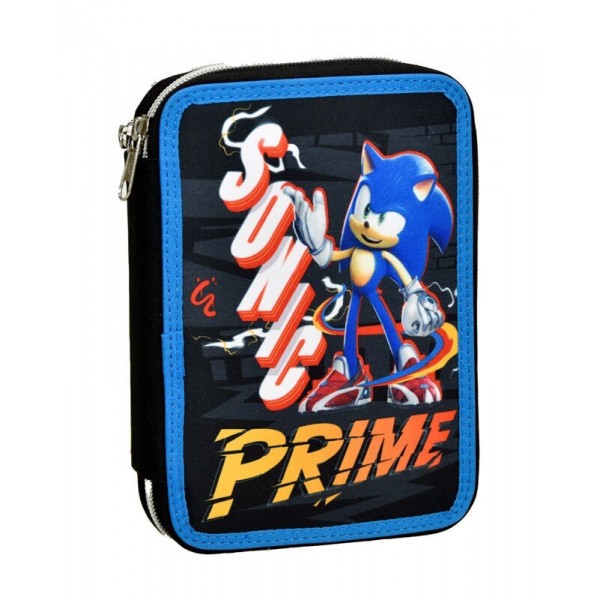 Sonic Prime Κασετίνα Διπλη Γεμάτη 84100