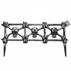 Φράχτης με νεκροκεφαλές 57x29cm  32476