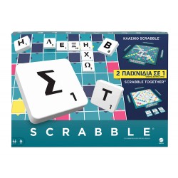 Scrabble 2 σε 1 Επιτραπέζιο  (HXW06)