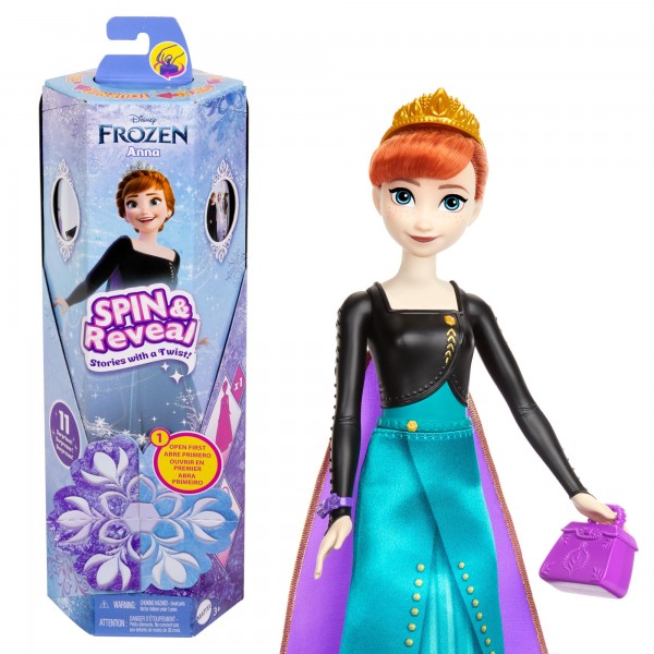 Disney Frozen-Anna Spin & Reveal (HXD27)