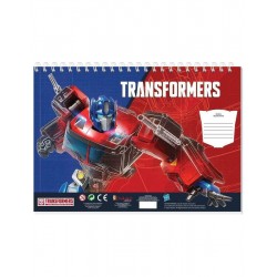 Transformers Μπλοκ Ζωγραφικής 40Φ 483213