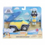Bluey Γουρούνα με Φιγούρα Μπαμπά Bandit (BLY62110)