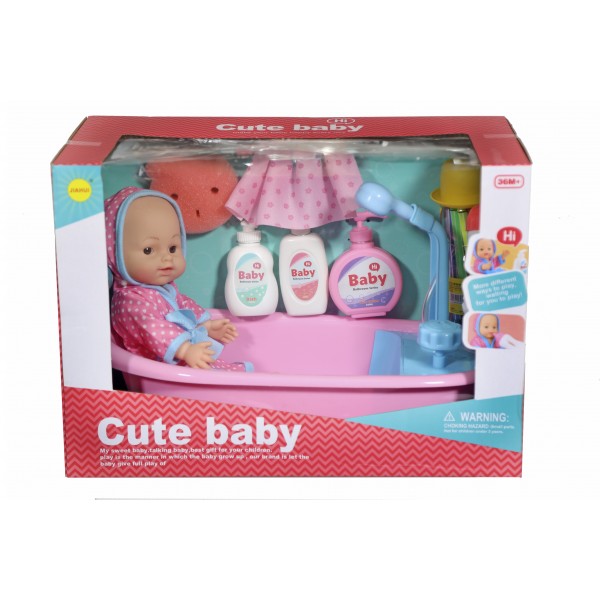 Cute Baby - Μωράκι σε Μπανακι με Ντουζιέρα 100912