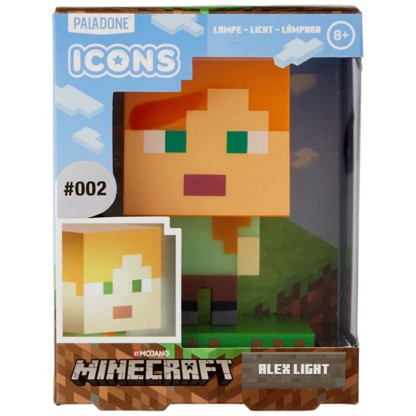 Paladone Φωτιστικό Minecraft - Alex Light (PP6591MCFV2)