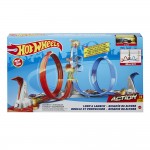 Hot Wheels Πίστα Διπλή Εκτόξευση & Λουπ (GRW39)