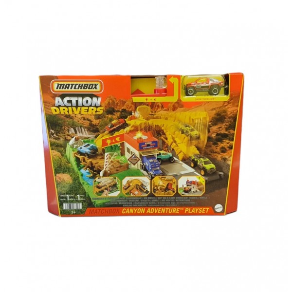 Matchbox Action Drivers Canyon Adventure Playset (HBD74)