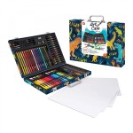 Κασετινα Ζωγραφικης Deluxe Δεινοσαυρος Με 100 Αξεσουαρ 82052