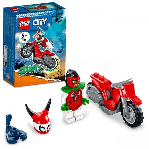 LEGO City Stuntz Reckless Scorpion Stunt Bike (60332)