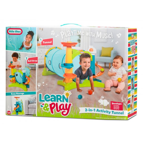 LITTLE TIKES ΤΟΥΝΕΛ ΔΡΑΣΤΗΡΙΟΤΗΤΩΝ 2 ΣΕ 1 (658365EUC)