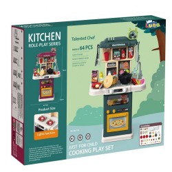 Luna Κουζίνα 64τμχ με φως και μουσική (622116)