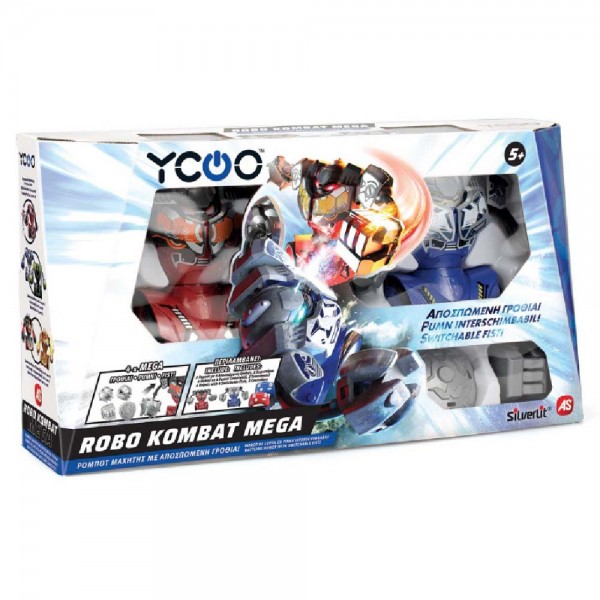Silverlit Τηλεκατευθυνόμενα Ρομπότ Μαχητές Ycoo Robo Kombat Mega Fist 88068