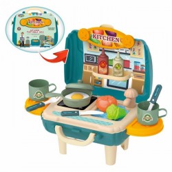 Luna Βαλιτσάκι Κουζινικά 25τεμ Μπλε 622045