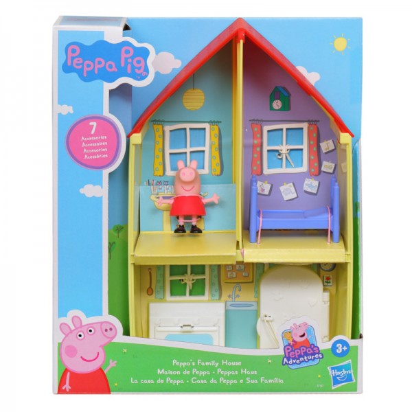 Peppa Pig Peppa's Adventures Family House Playset F2167