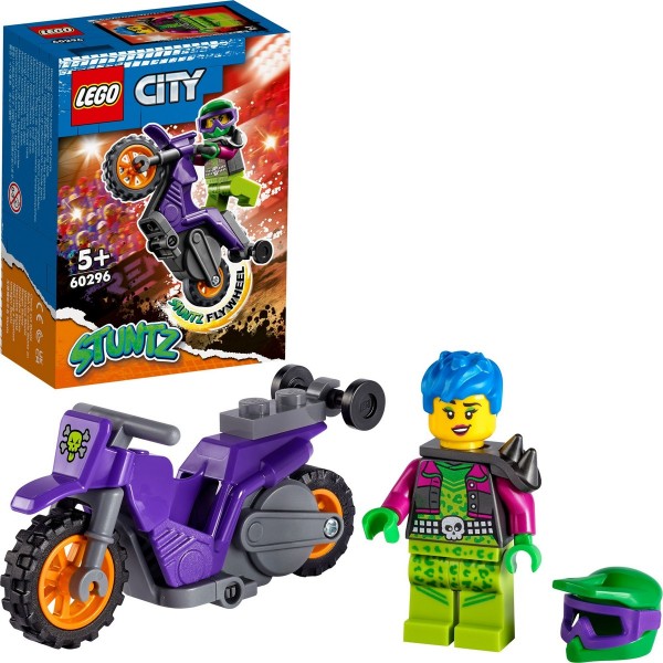 LEGO City Stuntz Wheelie Stunt Bike (60296)