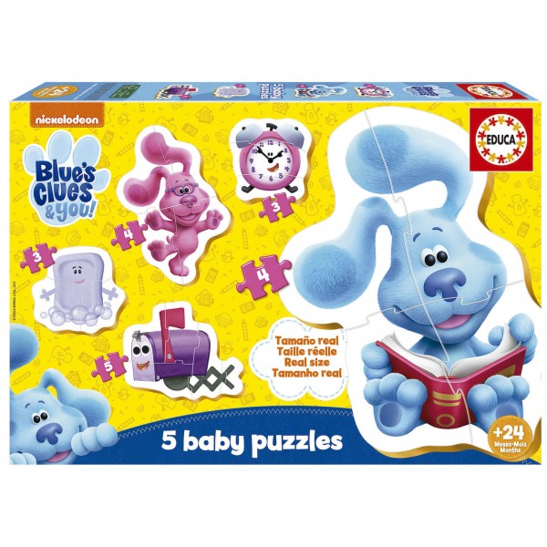 Educa Παζλ 5 σε 1 Blue’s Clues 19397