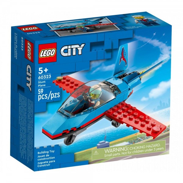 LEGO City Great Vehicles Ακροβατικό Αεροπλάνο 60323