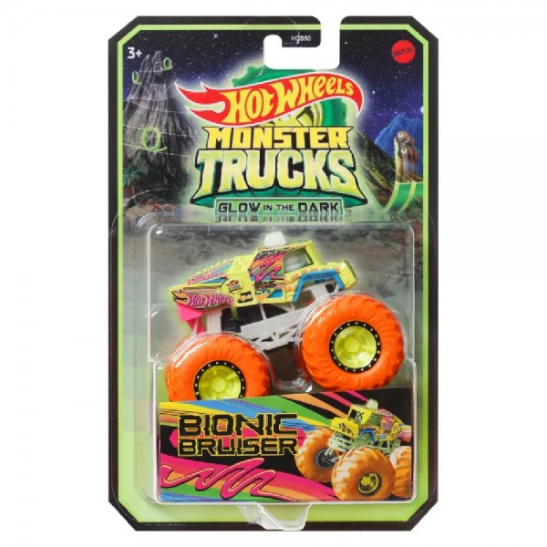Hot Wheels Monster Trucks – Glow In The Dark  (HCB50)