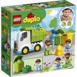 LEGO DUPLO Απορριμματοφόρο και Ανακύκλωση 10945