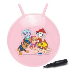 Lexibook Φουσκωτή Μπάλα Αναπήδησης 45εκ. Paw Patrol Ροζ (BG040PAG)