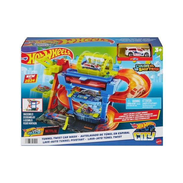 Hot Wheels City Tunnel Twist Πλυντήριο (HTN80)