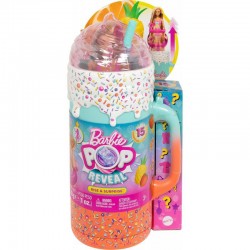 Barbie Pop Reveal Rise & Surprise Κούκλα Καλοκαιρινό Σετ με Εκπλήξεις (HRK57)