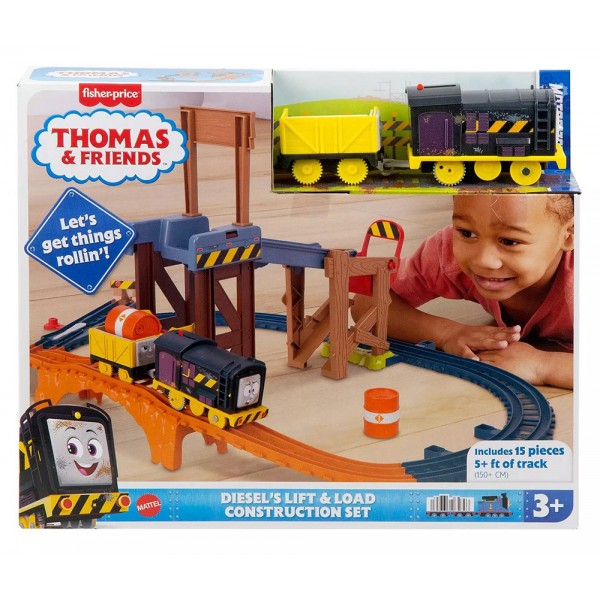 Thomas Το Τρενάκι - Πιστα Παράδοσης Φορτιων Με Τον Diesel  JBW20