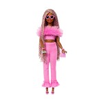 Barbie Συλλεκτική Κούκλα Deluxe Style με Ροζ Φόρμα και Κοτσιδάκια (HYV28)