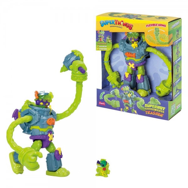 Superthings Superbot Arms Με Φιγούρες Trasher 62121