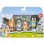 Bluey Σετ με 4 Φιγούρες 6εκ. -  Σχέδια (BLY63000)