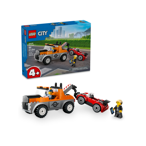 LEGO City Tow Truck And Sports Car Repair (60435)