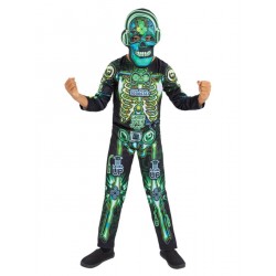 Fun Fashion Αποκριάτικη Στολή Dark Tech Skeleton Νο 10