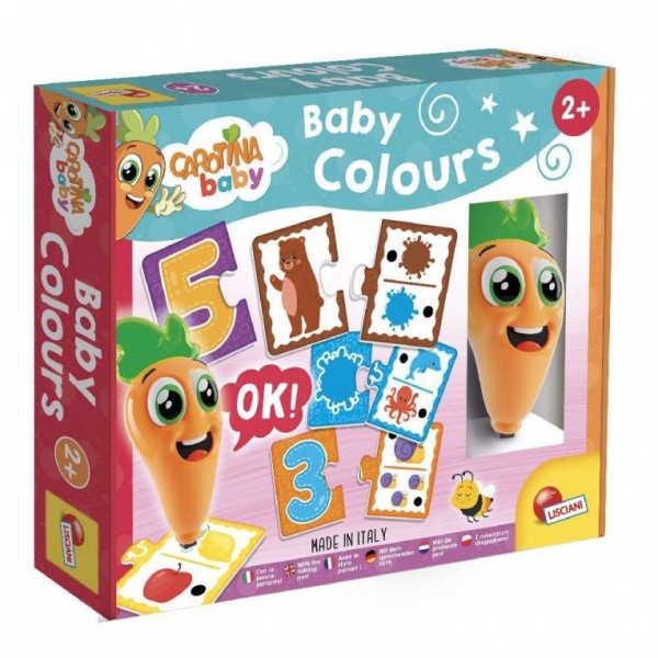 Carotina Baby Μωρά Ζωάκια Χρώματα με Carotina Στυλό (107292)