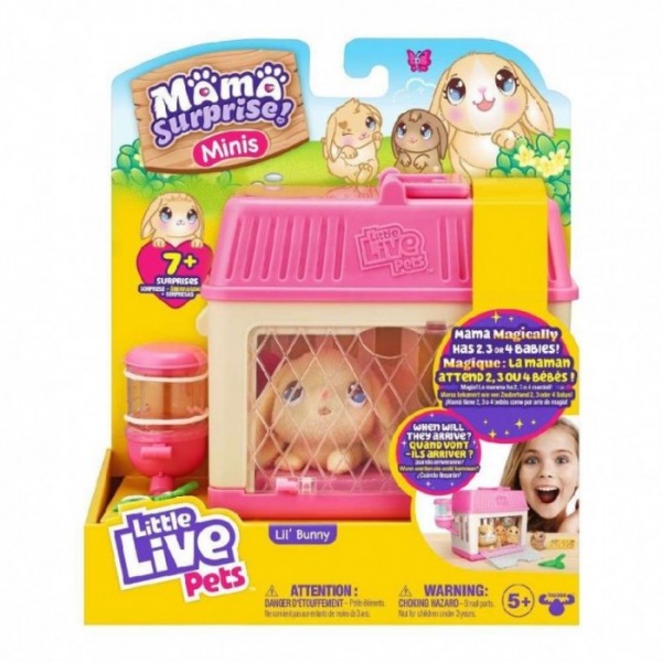 Little Live Pets Μαμα Κουνελάκι με Μωράκια (LP301200)