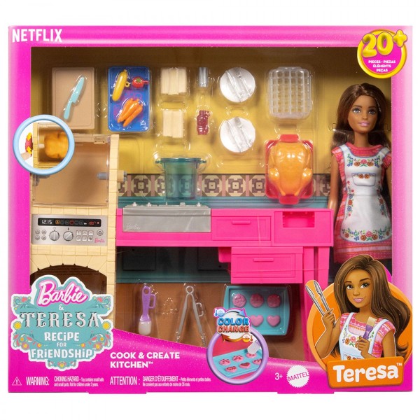 Barbie Teresa Σετ Κουζίνα (JCT06) Barbie Teresa Σετ Κουζίνα (JCT06)