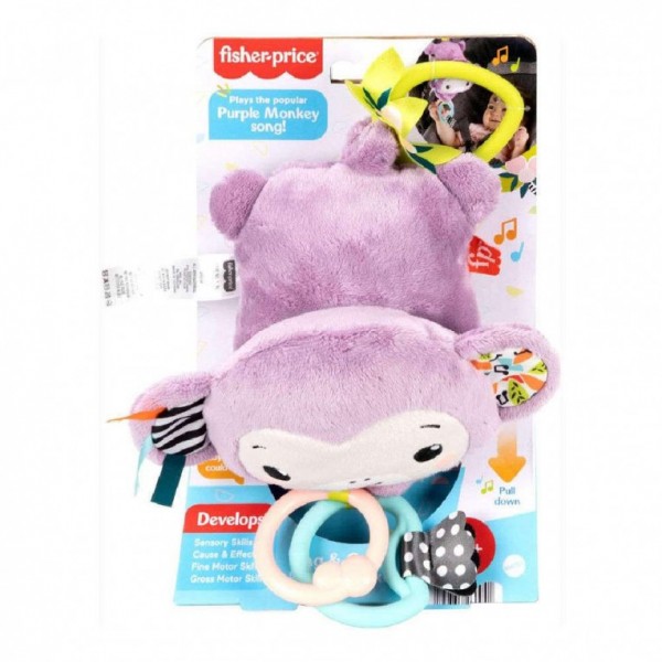 Fisher Price Κρεμαστό Μαϊμουδάκι με Μουσική (JFF02)