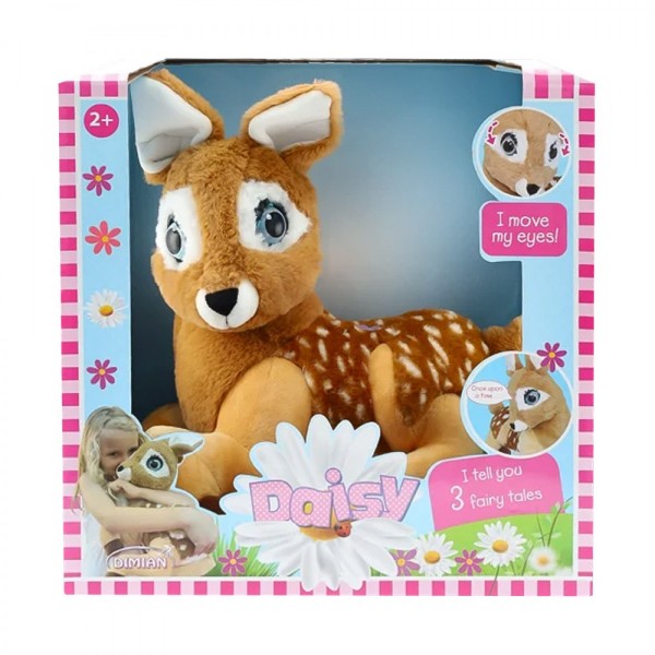 Daisy Το ελαφάκι με 3 Ιστορίες (Μιλάει Ελληνικά) 40cm BD2021 Daisy Το ελαφάκι με 3 Ιστορίες (Μιλάει Ελληνικά) 40cm BD2021