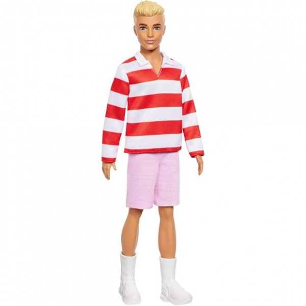 Barbie Ken Fashionistas In Red Striped DWK44 Barbie Ken Fashionistas In Red Striped DWK44