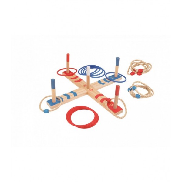 Ξύλινο παιχνίδι με Κρίκους TH986